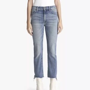 MOTHER The Insider Crop Step Fray Jeans